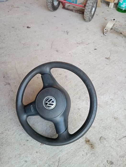 Volan vw polo 6N(2002) complet cu airbag!