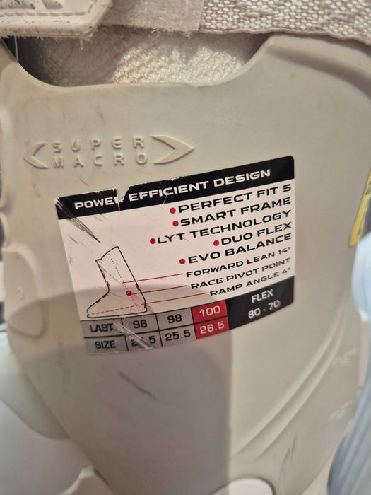 Дамски ски обувки Head Nexo Lyt Flex 70-80, размер 23 (отговаря на 37)