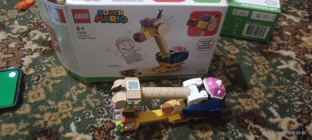 Logo super Mario șapte seturi lot