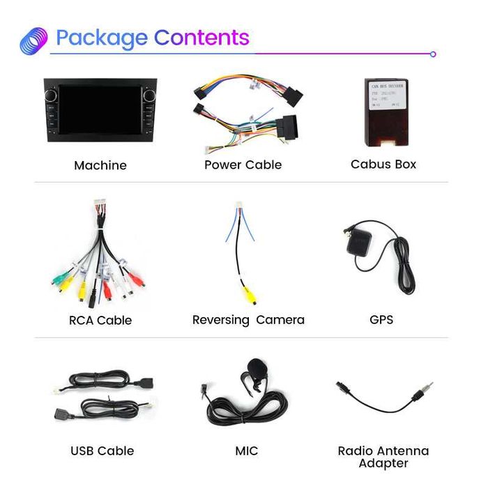 Navigatie Android 13 Opel Astra H Corsa Vectra CarPlay Waze + CAMERA