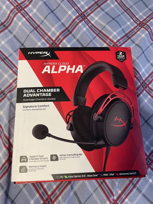 Casti Gaming HyperX Cloud Alpha