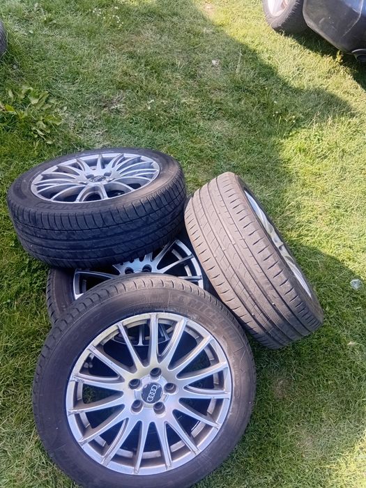 Jante r17 5x112 cauciucuri vara