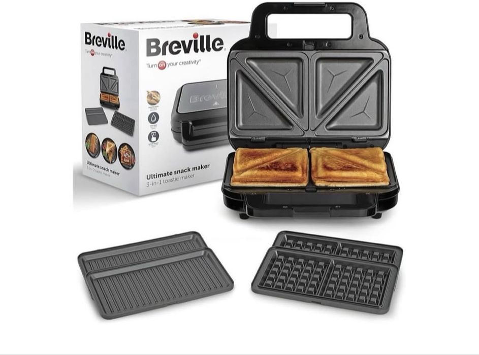 Продам вафельницу бутербродницу от breville