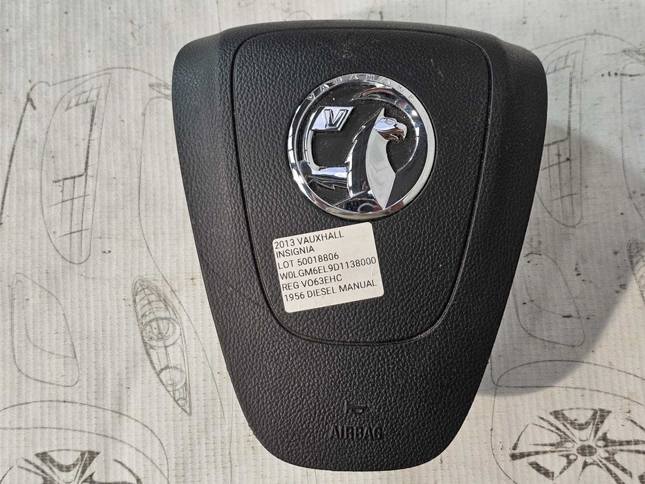 Airbag volan șofer Opel / Vauxhall Insignia A 2008-2013 2013 2.0 CDTI Cod OEM: 13275647, 610619200 (5G3)