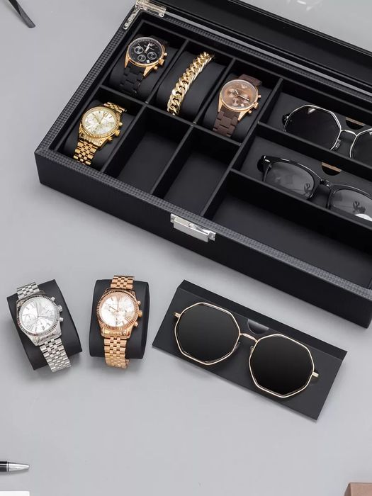 Шкатулка для часов очков украшений кейс подарочная