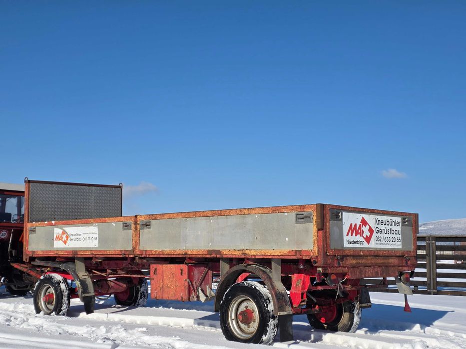 Remorcă agricole 6 tone după tractor