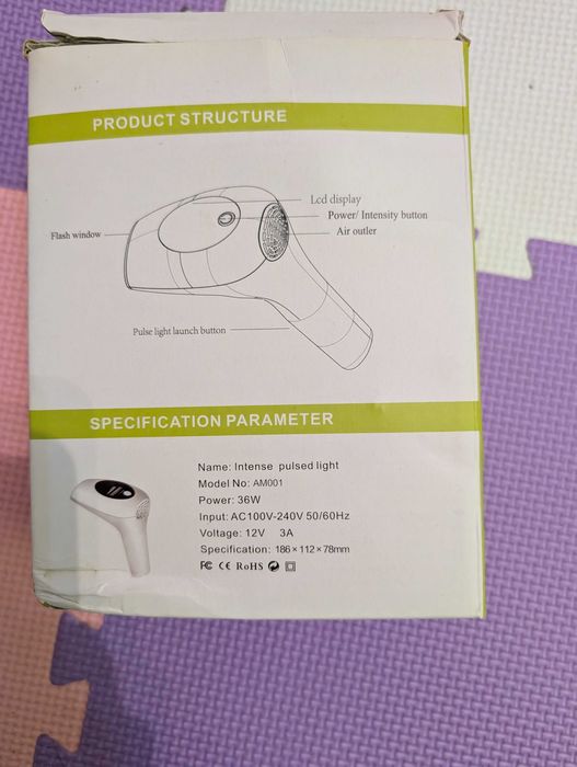 Домашен фотоепилатор