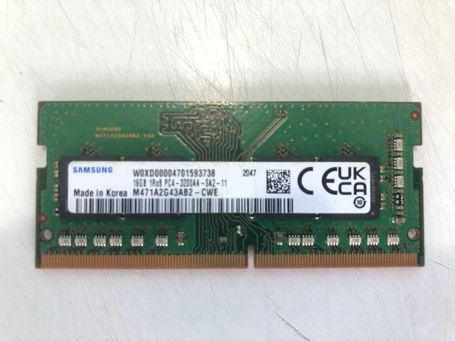Оперативка Samsung 16GB DDR4 SODIMM 3200MHz (Original Korea), не China