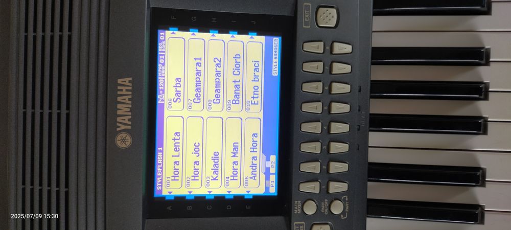 Orga Yamaha PSR 9000 versiunea 3