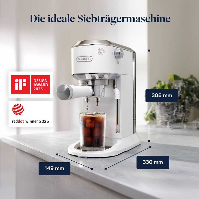 Еспресо машина De’Longhi Dedica Dedica Duo EC890.WI