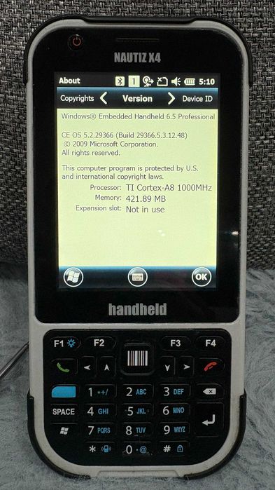 Controler NATIZ X4 - SurvCE 6, Fieldgenius 12 Fastsurvey 3,1 RTK GPS