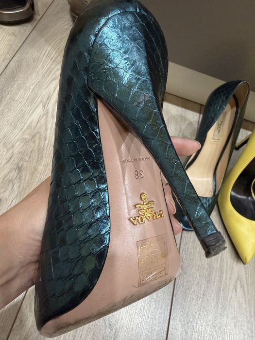 Туфли Prada Milano, оригинал,Made in Italy