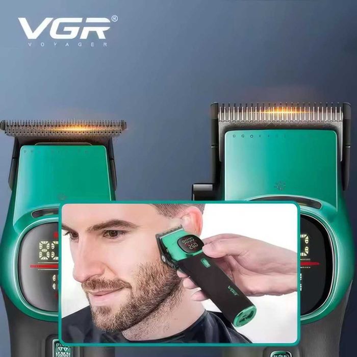 Комплект машинки за подстригване и контури-Green series § GoldSeries