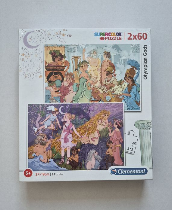 Puzzle Clementoni - Zeii Olimpului 2x60 piese