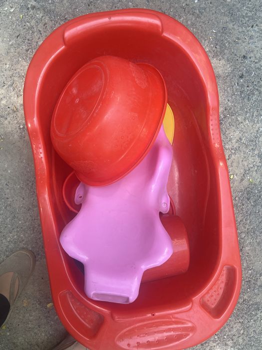 Набор тазик для девочек