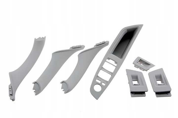 Комплект вътрешни дръжки за BMW 5 F10/F11 2010 - 2017 Сив