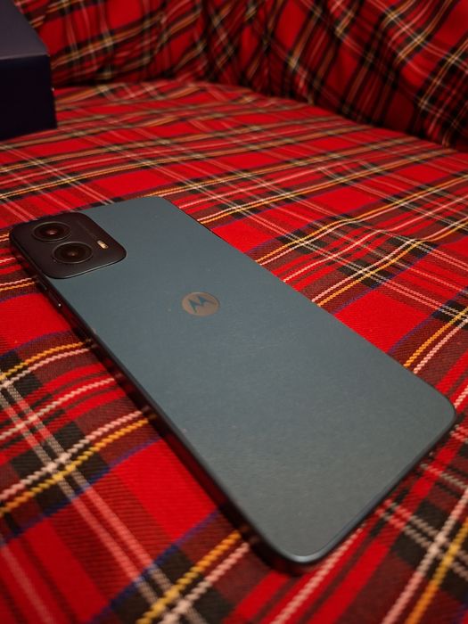 Telefon mobil Motorola Moto g34, Dual SIM, 128GB, 8GB RAM, 5G, Ice Blu