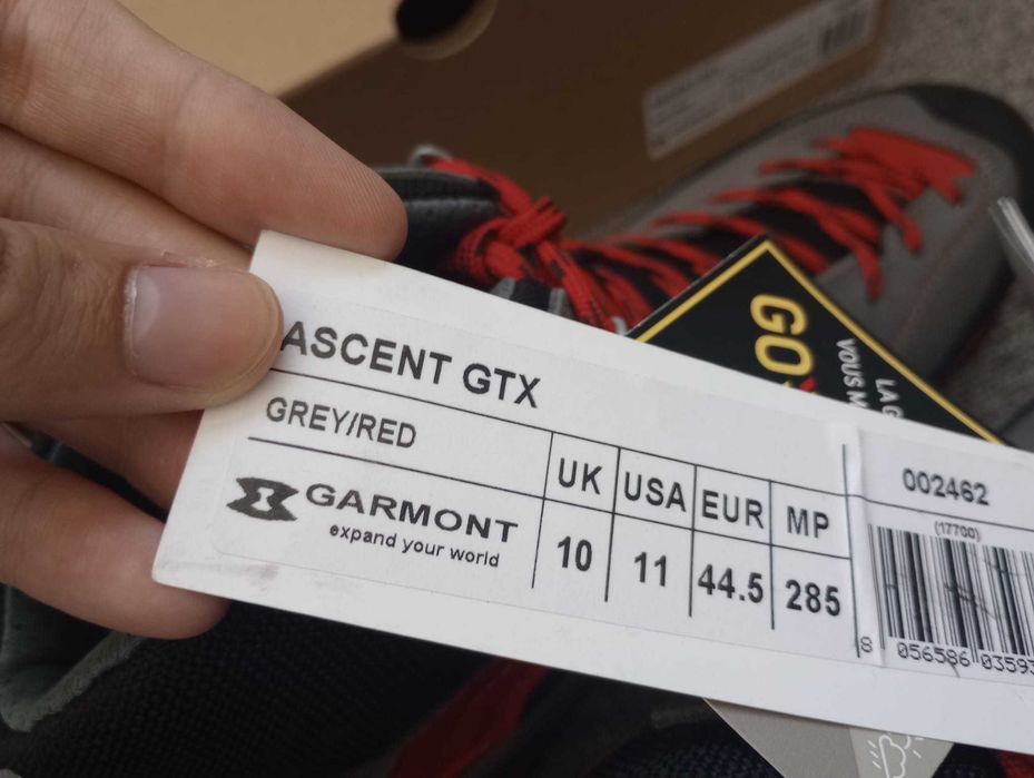 Garmont Планинарски боти Ascent GTX, 44.5 EU