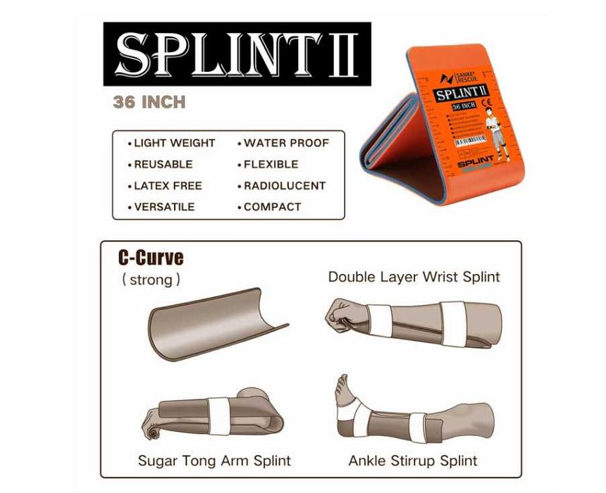 - 30% Шина за първа помощ SANKE RESCUE – здрава, гъвкава и удобна