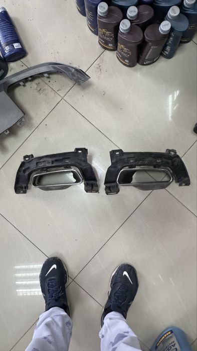 Оригинален спойлер дифузер дифузьор Audi A7 S-line Matrix 2015-2018