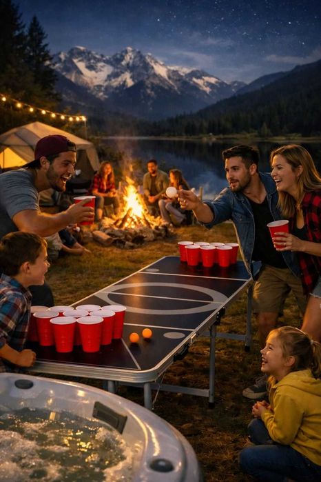 НОВИ! Маса за бира понг 240см Beer Pong Бира понг маса