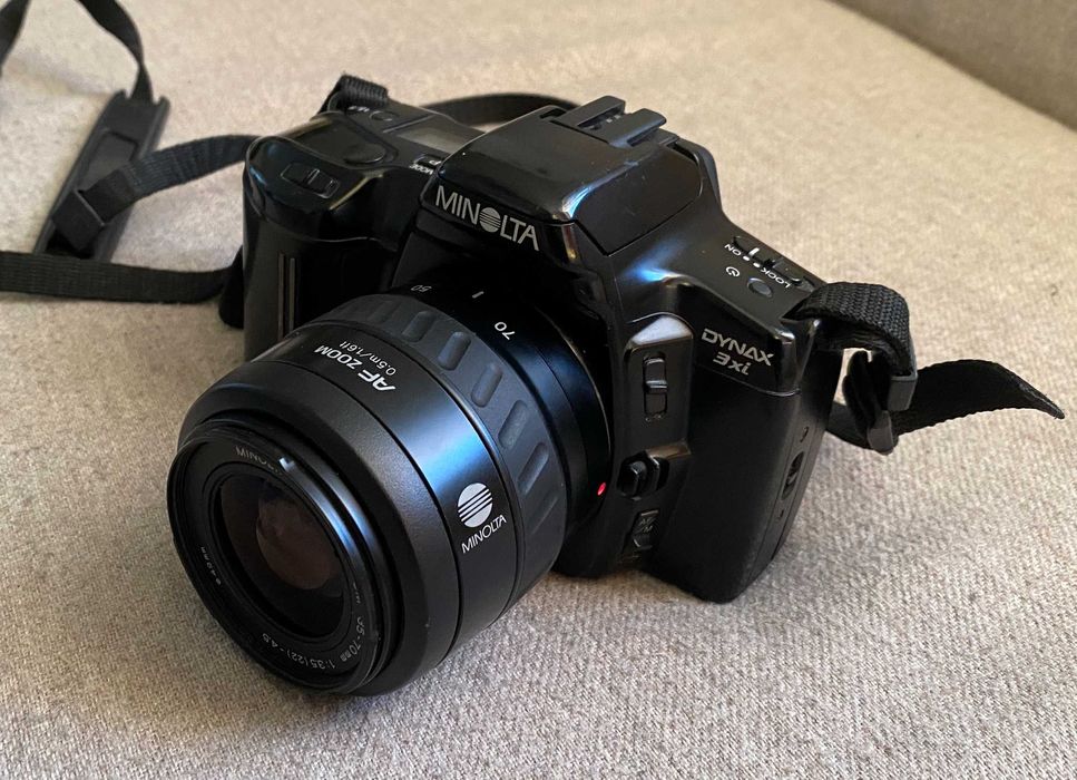 SLR Minolta Dynax 3xi + Minolta AF 35-70mm f 3.5-4.5 - colectie