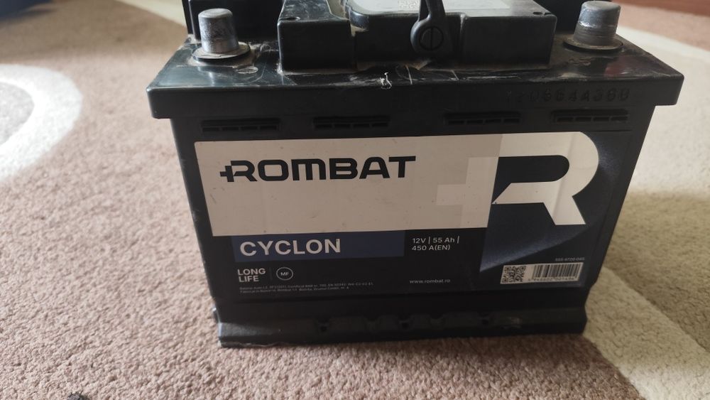 Baterie auto Rombat 12v 55Ah