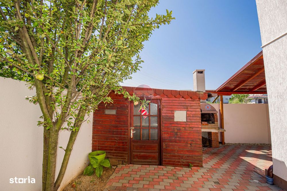Vila individuala de inchiriat, 4 camere, 111mp, Rosu, Chiajna