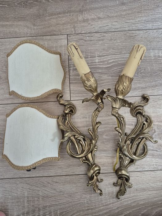 Set de 2 aplice vechi