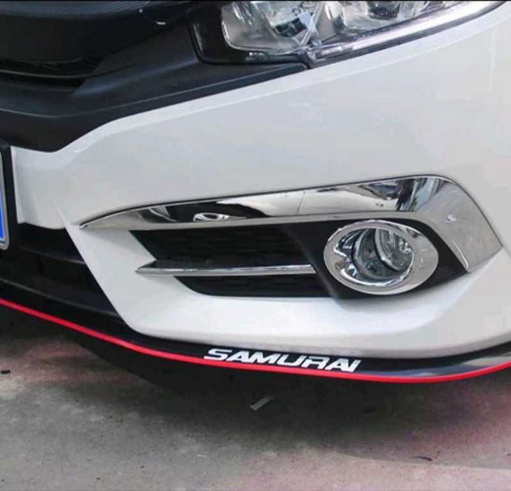 Гумен лип спойлер SAMURAI за брони - 3 цвята.