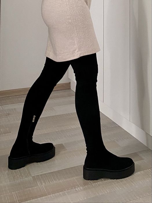 Cizme peste genunchi Benaza marime 36