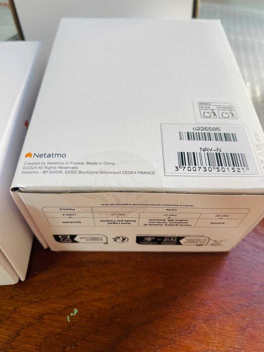 Kit Netatmo NBU-NTH-NAV-EU termostat smart+3 capete termostatice smart