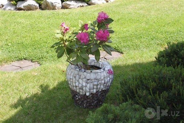 Урна из галка  камен