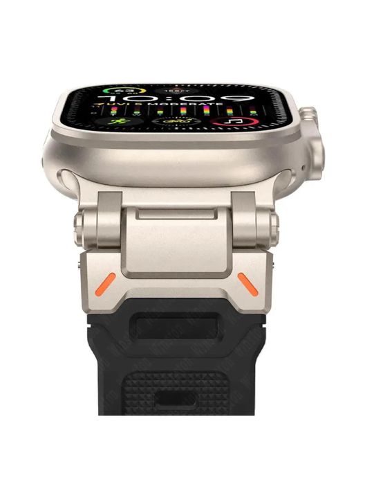 Curea Ceas Apple Watch Husa Silicon Titanium  Incarcator Cablu Usb