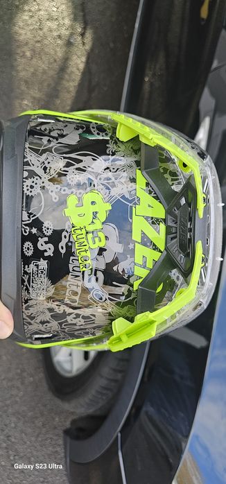 Каска LAZER с очила