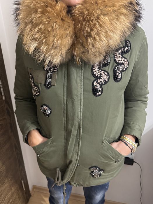 Дамско зимно яке парка