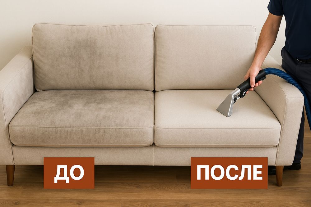Професианальная химчистка мягкой мебели