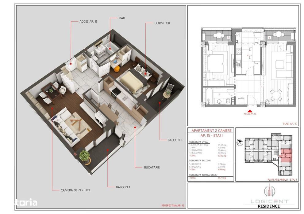 Vindem Apartamente FINALIZATE  cu 2 camere  sau 3 camere in bloc nou