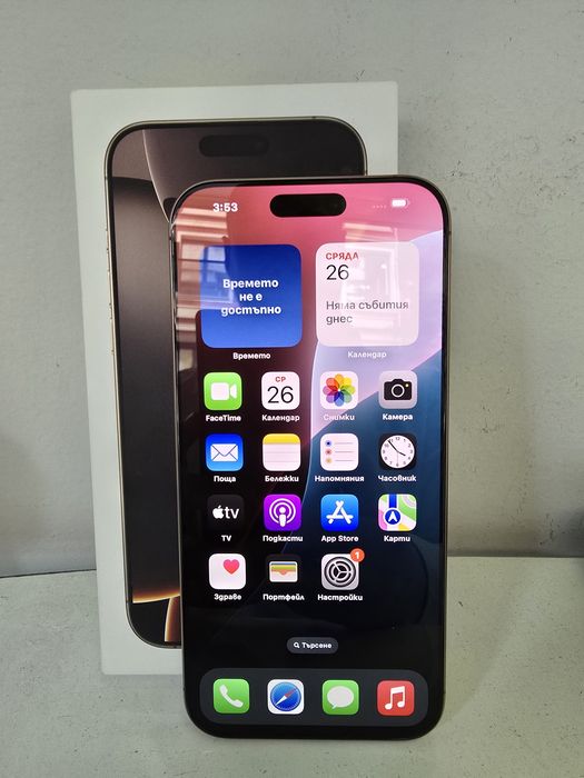 Apple Iphone 16 Pro Max 256GB, Нов, Гаранция