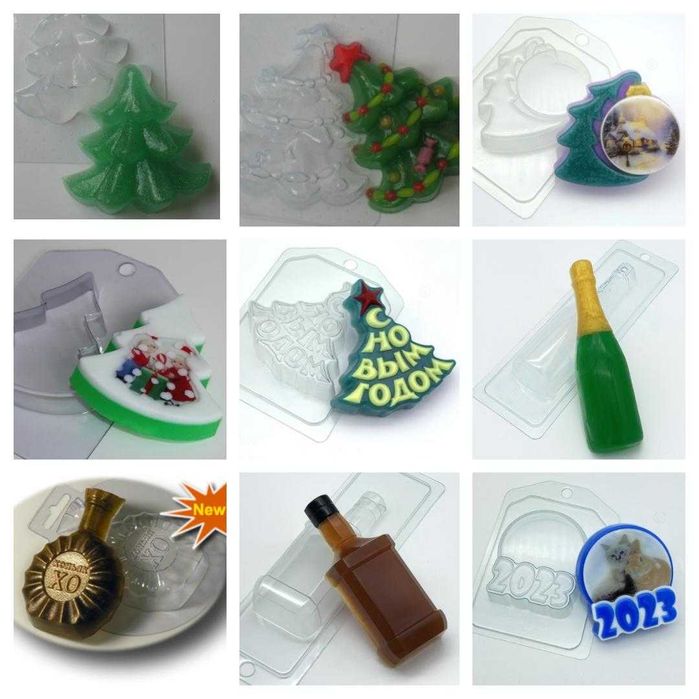 Пластиковые формы для мыло по 27000 сум