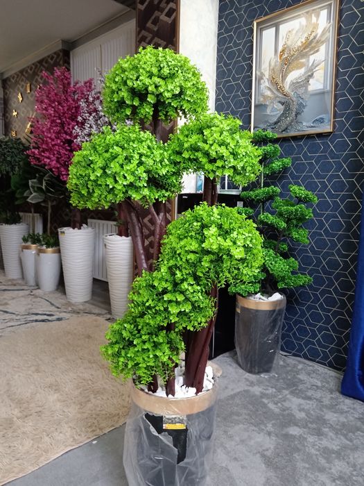 Suniy gullar. Suniy daraxtlar. Искусственные цветы и растения, деревья