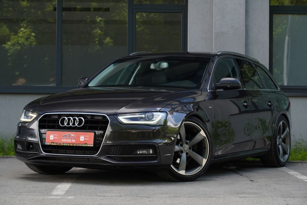 Audi A4 3xS-Line 2014 2.0Diesel 177cp Automat S-Tronic • 12Luni Garantie Motor Cutie • Revizie Gratuita Ulei Distributie • Transport gratuit • Rate
