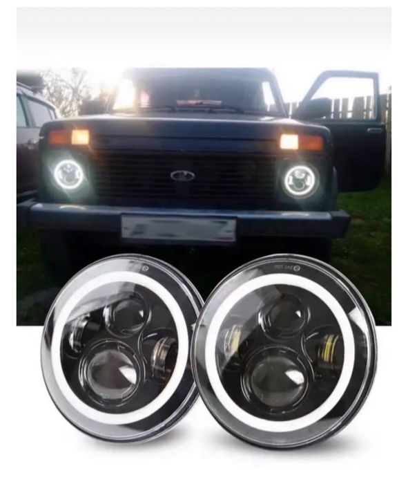 Фара, габариты, поворотники