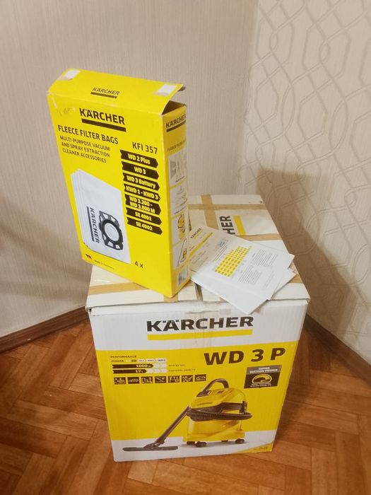 Продам пылесос KARCHER WD 3 P