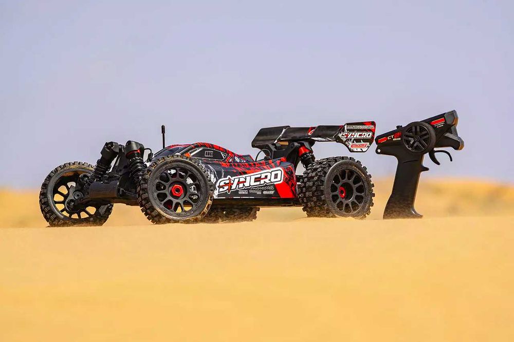 Team Corally – SYNCRO 2WD 1:8, brushless, 80км\ч, Червен