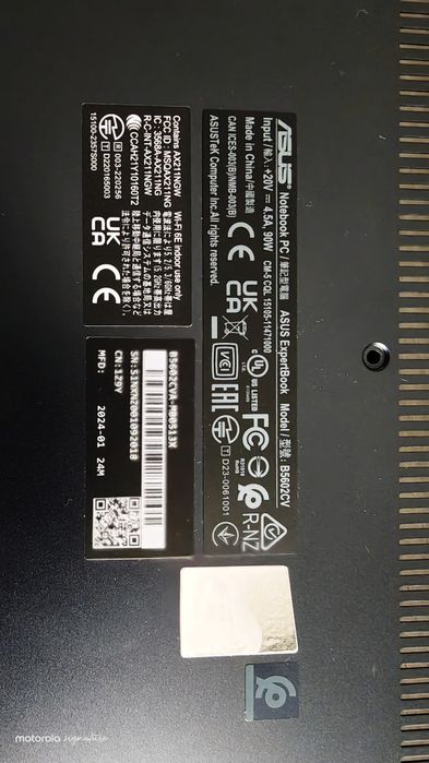 Componente ASUS ExpertBook B5602-CV