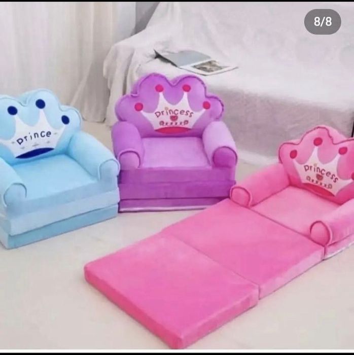 Детское мягкое кресло-трансформер