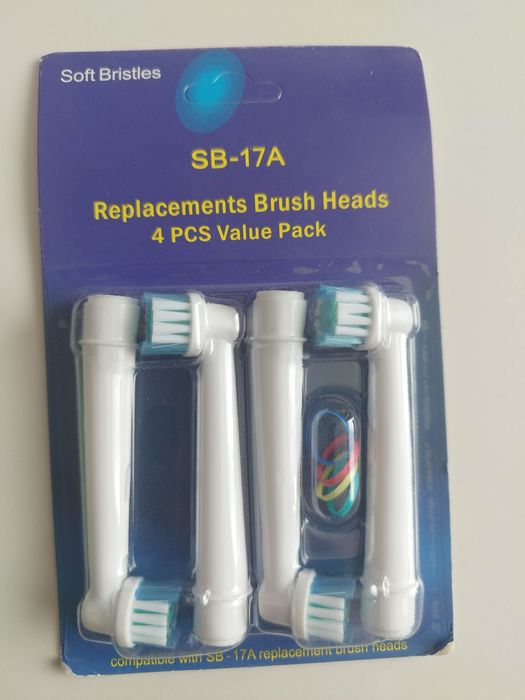 Резервни накрайници за ел. четка OrаL B, комплект 4 броя