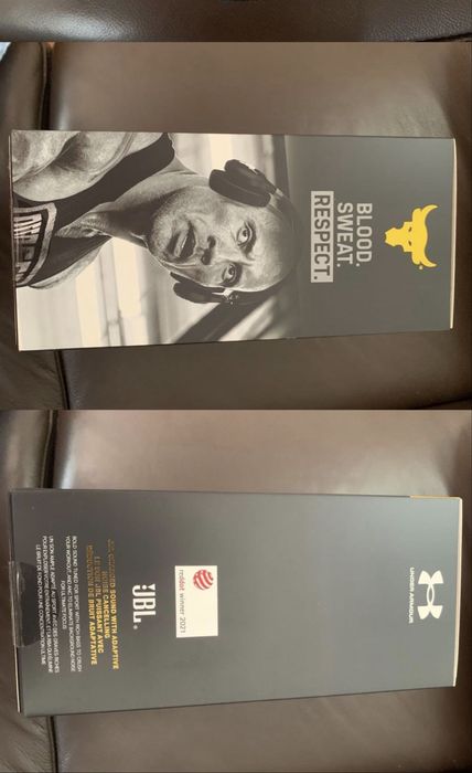 Casti profesionale de antrenament JBL Under Armour project rock