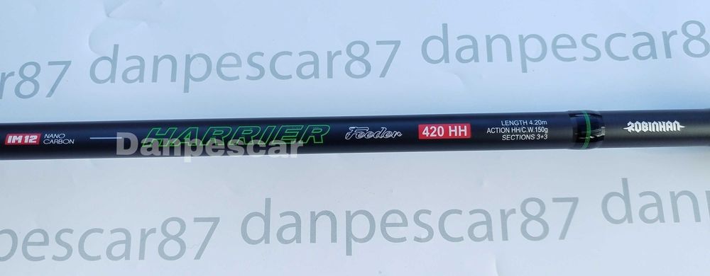 SET FEEDER Lanseta HARRIER 4,20m 150gr+Mulineta SPARKLER 4000+150m fir